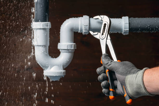 Professional Drain Cleaning technician working in Andrews, IN